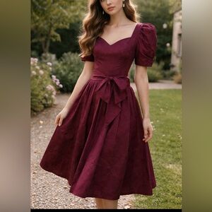 Laura Ashley prairie-style vintage romantic 1980 dress